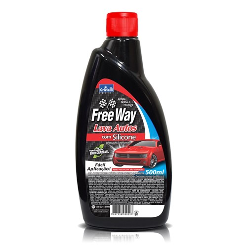 LAVA AUTOS FREE WAY COM SILICONE 500 ML