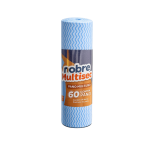 Pano multiuso (rolo c/28cm x 30m picotado aprox. 50cm) azul - Nobre