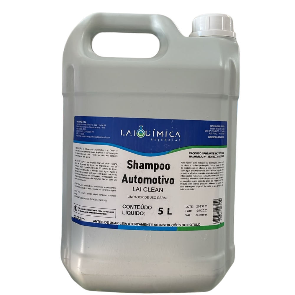 1783107342334-ejled42x0pj.png SHAMPOO AUTOMOTIVO 5L - Imagem 1
