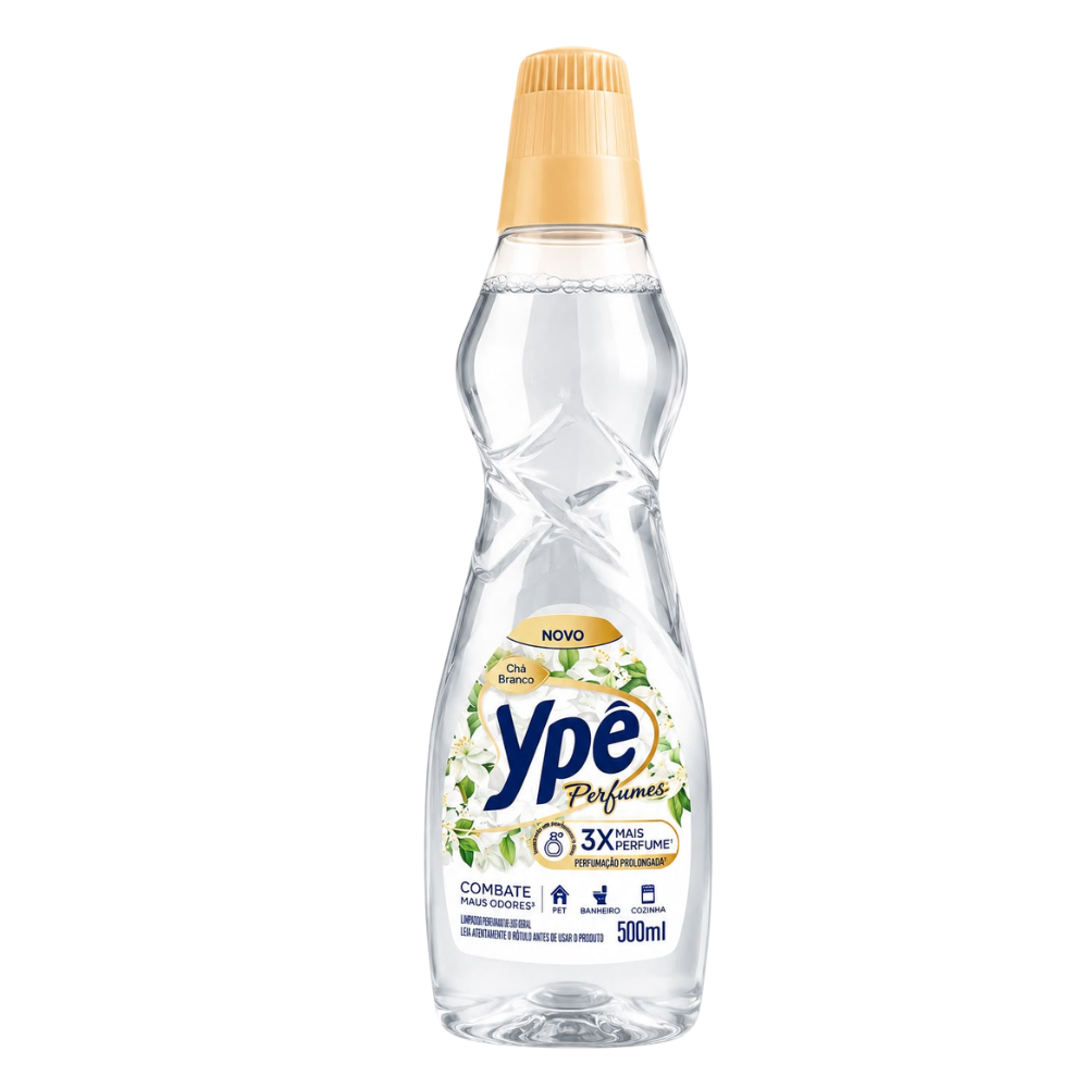 1783359104212-7bjffwcnce9.png LIMPA YPÊ PERFUMADO 500 ML CHÁ BRANCO - Imagem 1