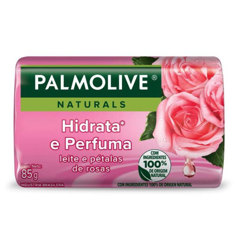 SAB PALMOLIVE NAT 85G HID PERF ROSAS