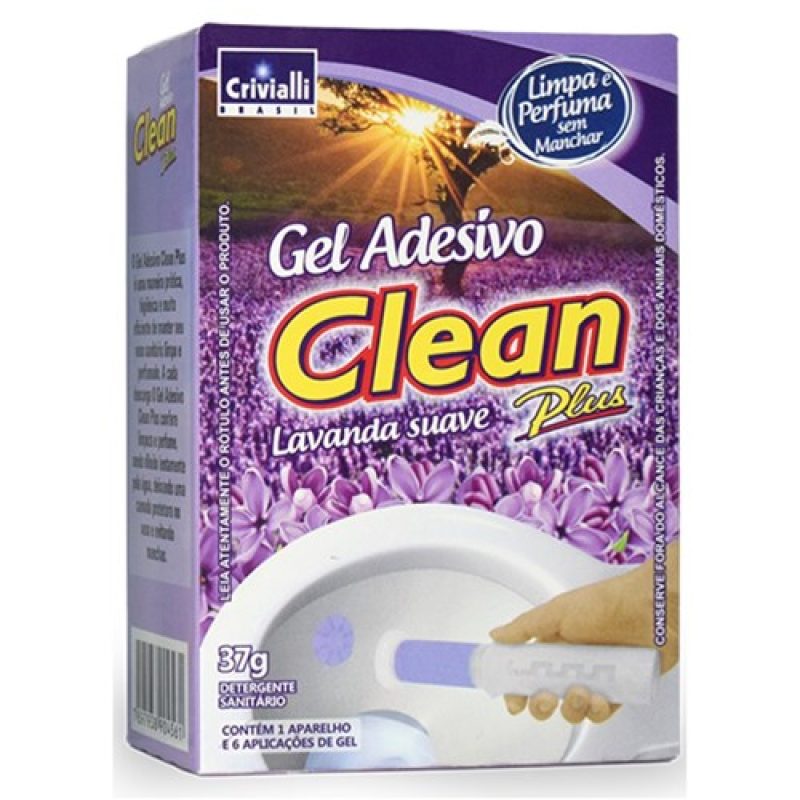 GEL ADESIVO CLEAN PLUS – LAVANDA SUAVE